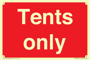 Tents only